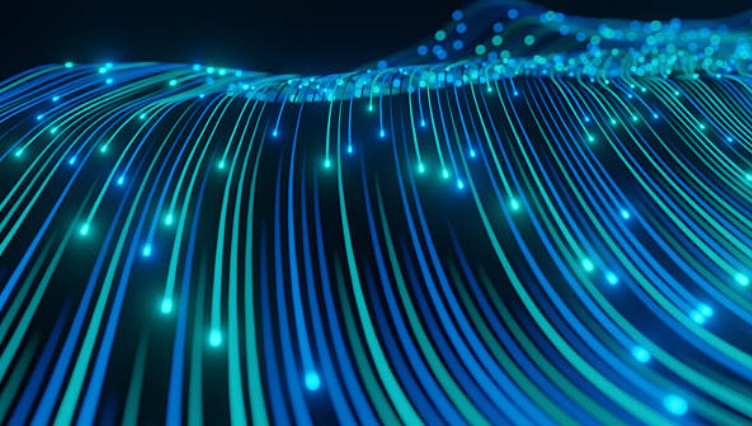 Fiber optic light waves